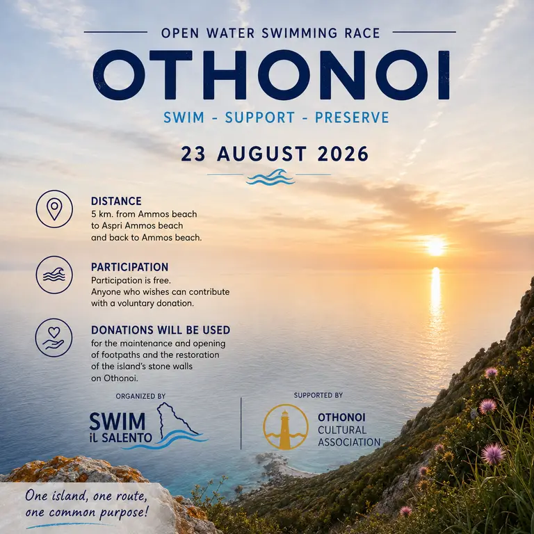 Gara di Nuoto in Acque Libere 5 km – Othoni