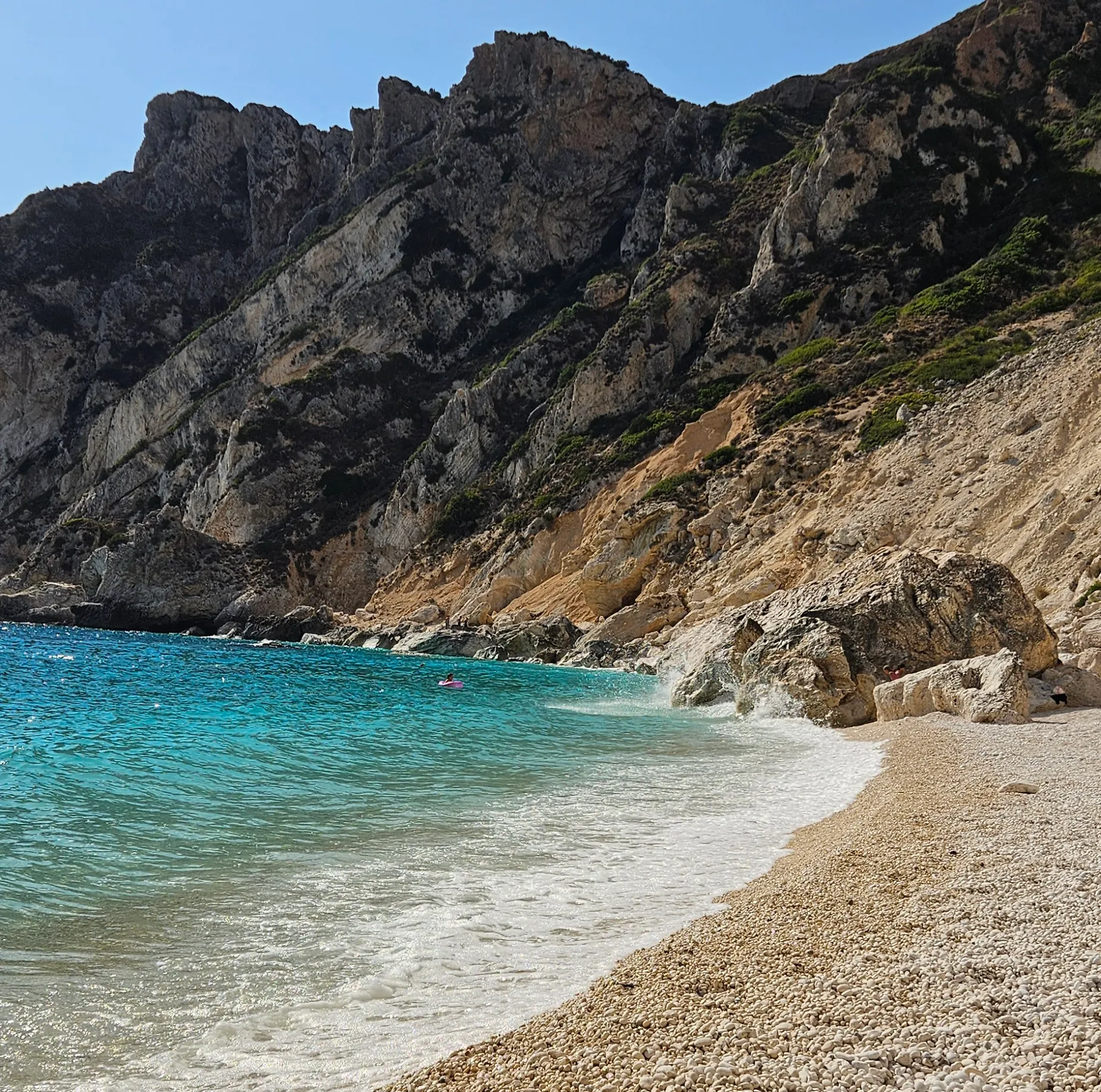 Aspri Ammos Beach, Othoni